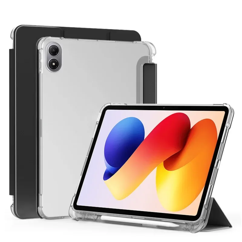 Smart Case For Xiaomi Redmi Pad 2 Pro 12.1 inch 2025 Magnetic Stand Funda With Pencil Holder Tablet Redmi Pad 2 Pro Cover Coque