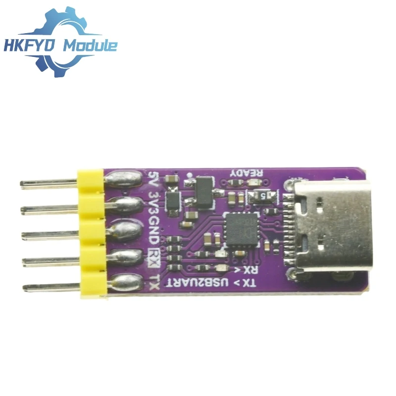 1-10PCS CH343P USB To Serial Port Module 6Mbps 5V3.3V TTL UART CH343 Debugging Burning Downloading Type-C Switch Instead CH340