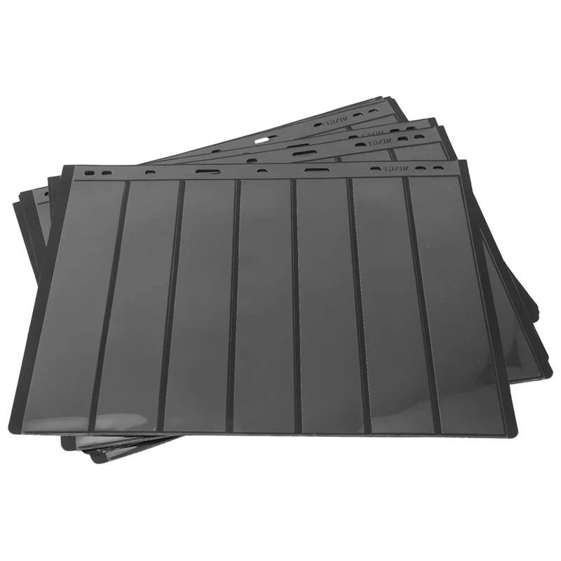 10PCS Stamp Grid Stamp Page Stamp Holders Of Stamp Album PVC Loose-Leaf Inners