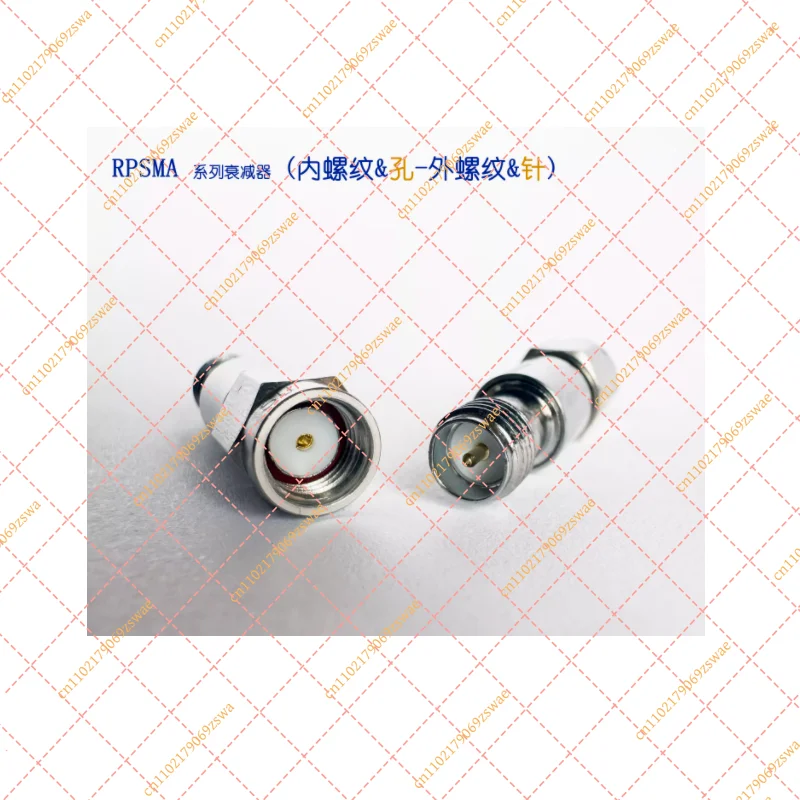 Reverse polarity RP SMA fixed attenuator ATT: 1-40dB; DC-3G,6G,13G;2w