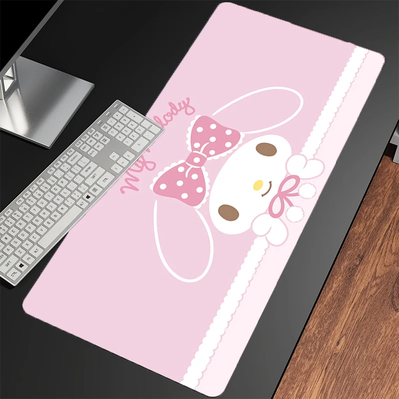 

Коврик для мыши My Melody аксессуары XXL геймерский коврик для клавиатуры резиновый настольный коврик для мыши ковер резиновый Tapis Souris игровой ноутбук коврик для мыши