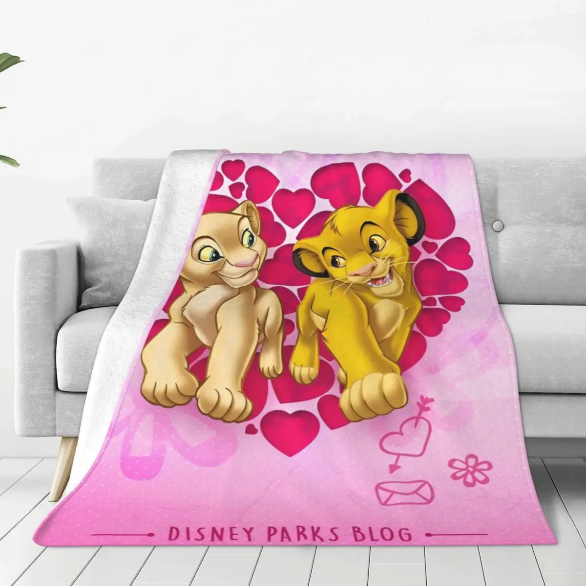 

Lion King Simba Cartoon Miniso Blanket Picnic Flannel Throw Blanket For Home Decor Super Soft Design Quality Bedspread Gift Idea