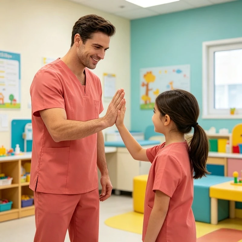 

Men's and Women's Hand Washing Clothes, Dental Clinic Doctor's Work Clothes, Operating Room Beauty Salon Hand Washing Clothes