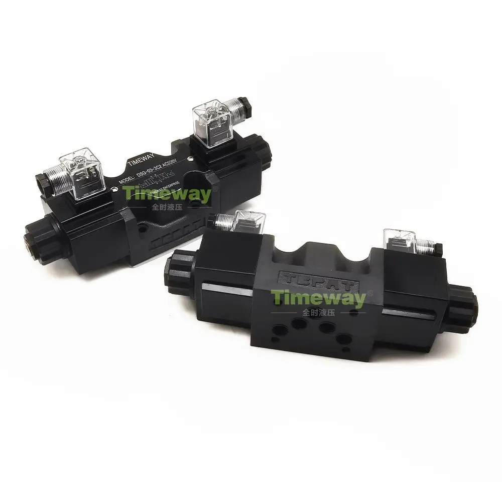 DSG-03 Series Hydraulic Solenoid Valve DSG-03-3C2 AC220V High Pressure Control Valve