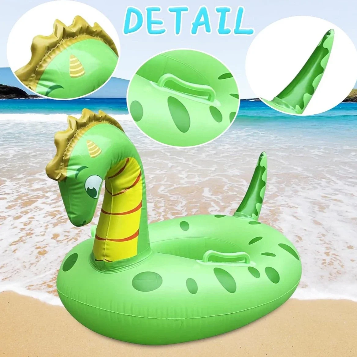 Sommer Schwimmen Ring Tier Aufblasbare Pool Spielzeug für Jungen Mädchen PVC Tier Form Outdoor Wasser Party Aufblasbare Schwimmt Sitz