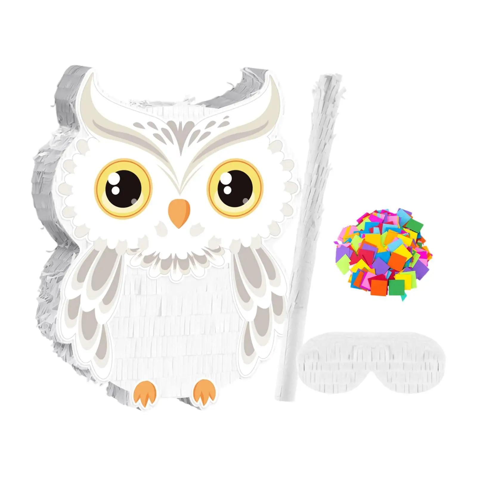 Owl Pinatas Jungle Party Decorations, Fun Party Game, Birthday Decoration for Forest Woodland Birthday Supplies