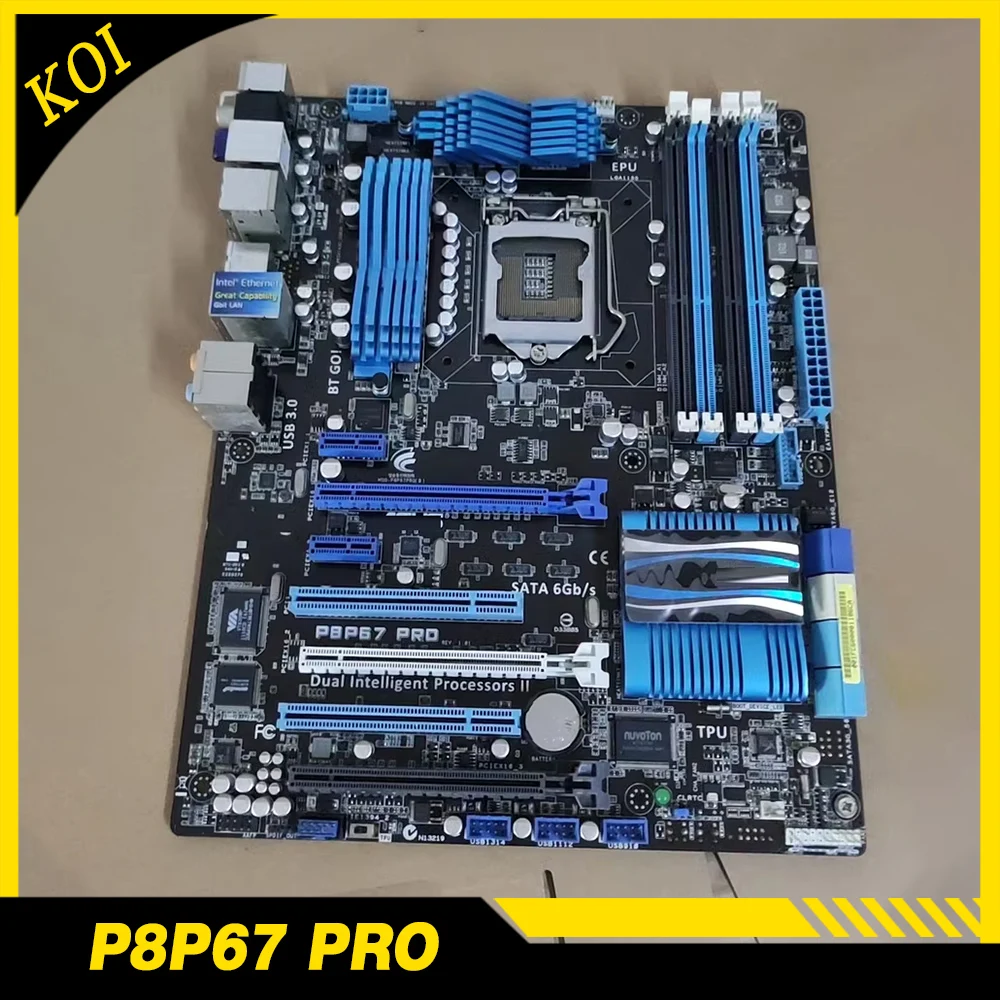 Для материнской платы A-S-U-S P8P67 PRO P67 DDR3 LGA 1155)