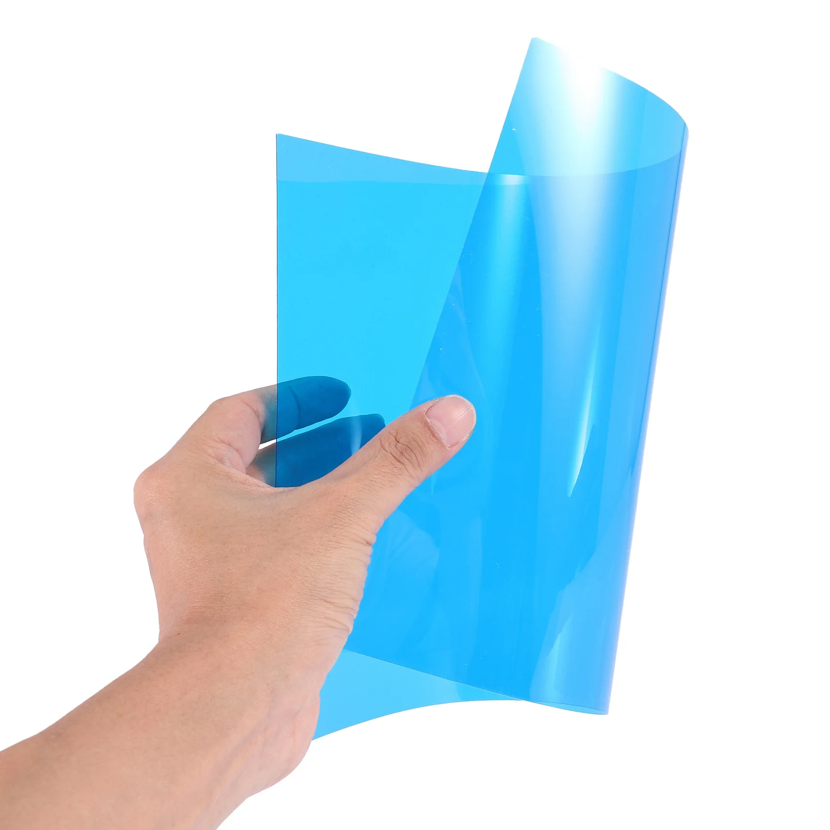 

-A81I Pack Of 6 Colour Films Gel, Transparent Coloured Film, Heat Resistant For Lamps, Coloured Filter (30 X 21 Cm)