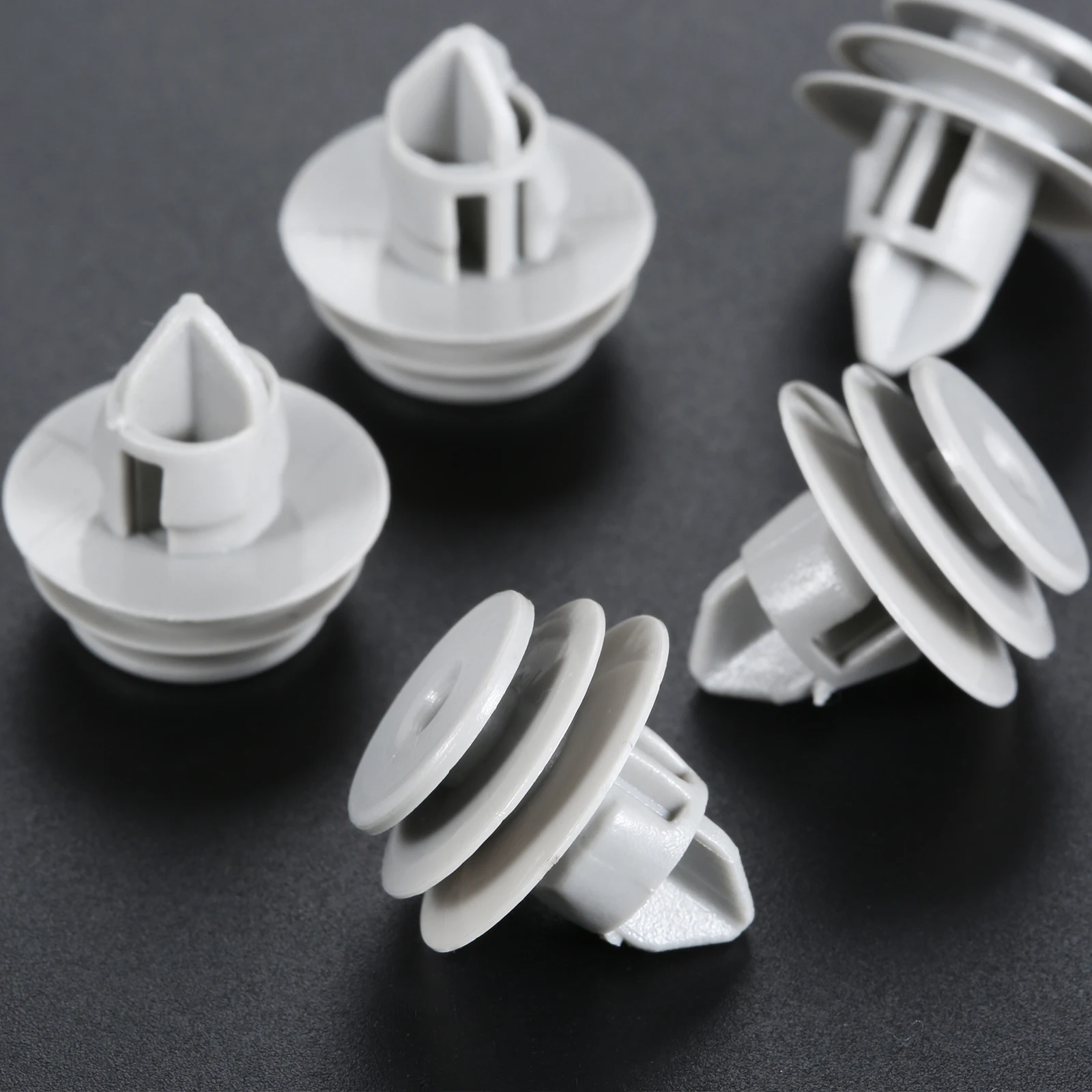 25Pcs Door Panel Trim Clips Grey Plastic Interior Clip 91560-slj