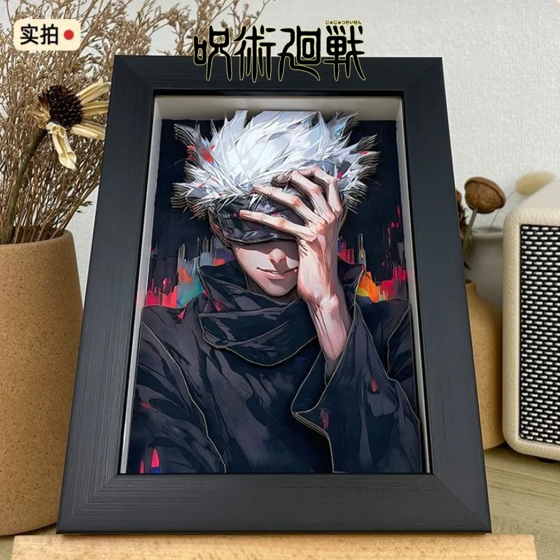 Jujutsu Kaisen 3d Painting Gojo Satoru Ryomen Sukuna Yuji Itadorifushiguro Megumi Decoration Ornament Gifts For Friends