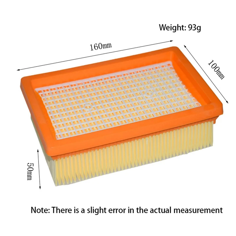 B58B-Adatto per Karcher NT20/30/38WD4WD5WD6 Accessori di ricambio per sacchetto per la polvere con filtro per aspirapolvere umido e secco