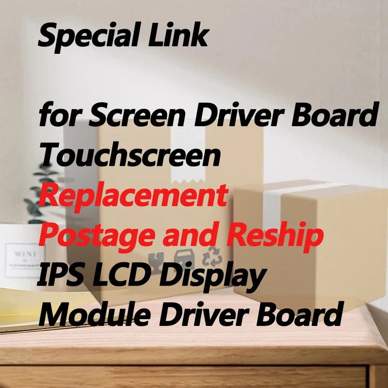 BP101WX1-300 Link for Screen Driver Board Touchscreen Replacement Postage and Reship IPS LCD Display Module Driver Board