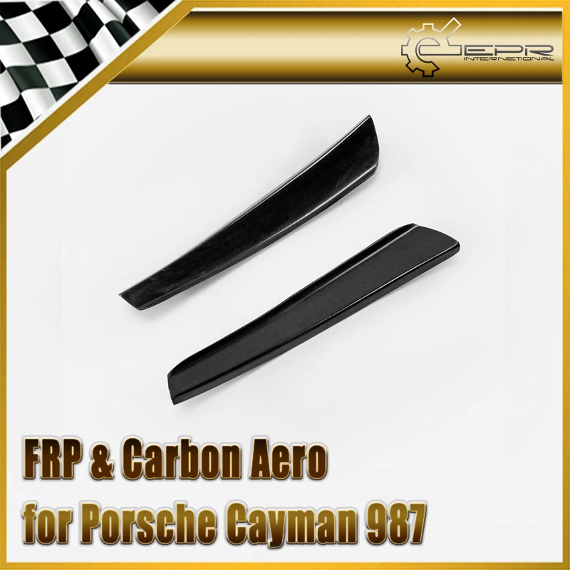 

Передний комплект из стекловолокна FRP для Porsche Cayman 987 EPA Style — бампер Canard и сплиттер | Наружная часть стайлинга автомобилей тюнинга