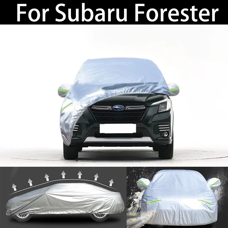 

For Subaru Forester car Cover Dustproof Outdoor Indoor UV Snow Resistant Sun rain Protection waterproof hail cover for car