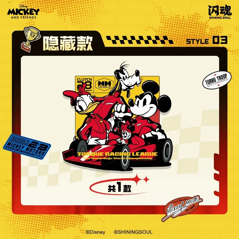 Disney Cards Mickey and Friends Pop Art Collection Cards SPEED Series Mickey Racing Collectible Cards Gift for Kids