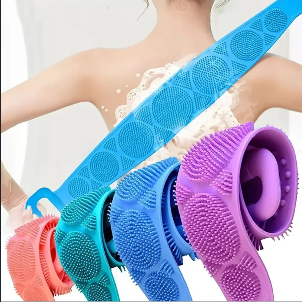 

Silicone Bath Brush Massage Body Bath Clean Soft Comfortable Back Exfoliating Painless Bath