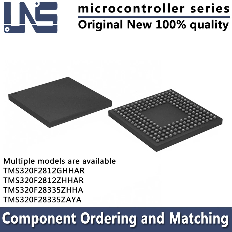 1PCS TMS320F2812GHHAR TMS320F2812ZHHAR TMS320F28335ZHHA TMS320F28335ZAYA LFBGA-179 12x12 microcontroller