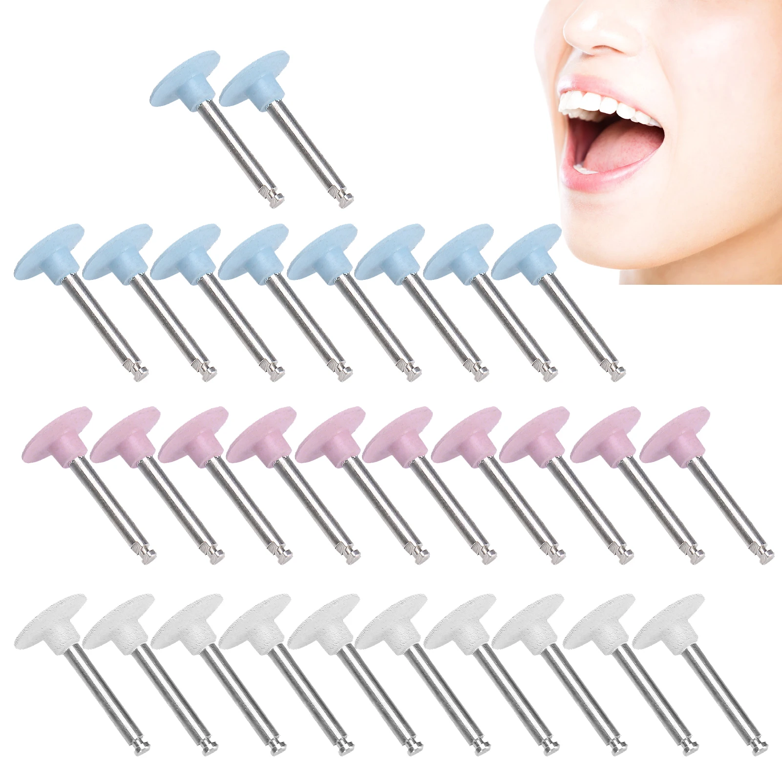 Dental Cura Composite Polishing Bur, Baixa Velocidade Dental Moagem Polidor, Aparelhos Oral Care, Oral Equipment Acessórios, 10Pcs