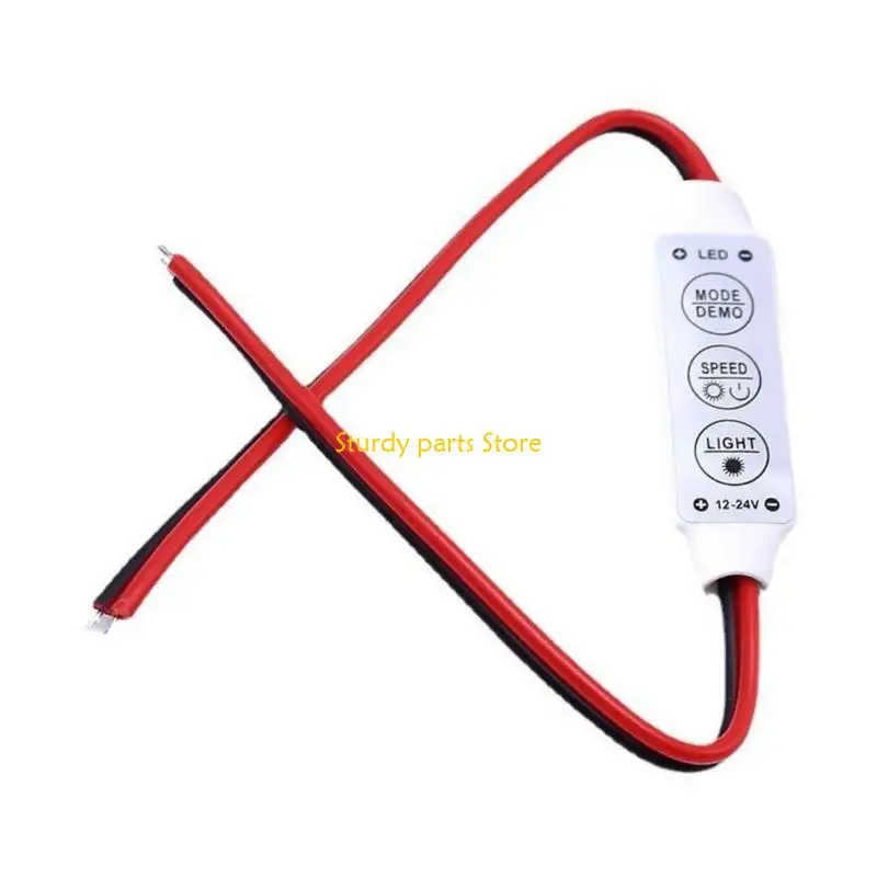 97QC وحدة تحكم لخاصية تخفيض الإضاءة متعددة الوظائف 8 مستويات لتعديل السطوع و3 أزرار