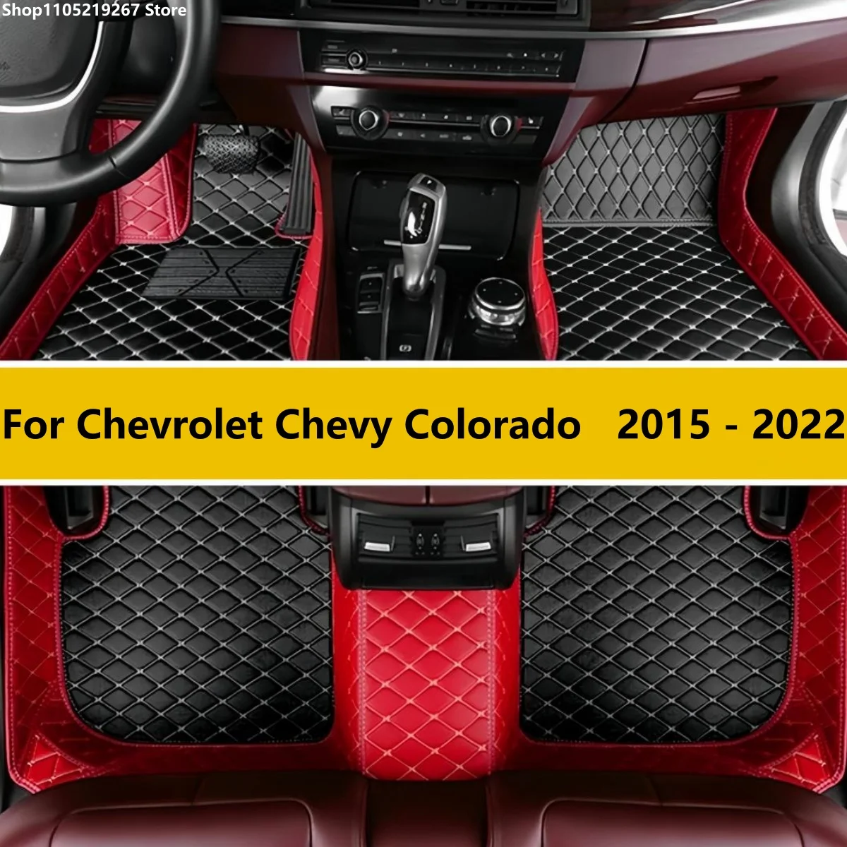

Car Floor Mats For Chevrolet Chevy Colorado 2015 - 2022 Waterproof Pads Car Floor Carpet Mat Alfombrillas Car Accessories