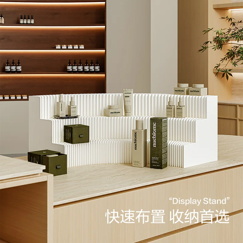 Desktop display racks, live streaming product display racks, staircase display racks, multi-layer accessories, cultural and