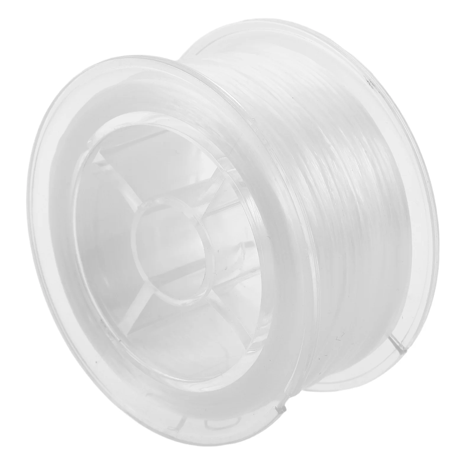

1 Roll Flat Elastic Bead 0.8Mm White Spandex Jewelry String Diy Bracelet Necklace Stretch Thread Beading Supplies 90M Spool