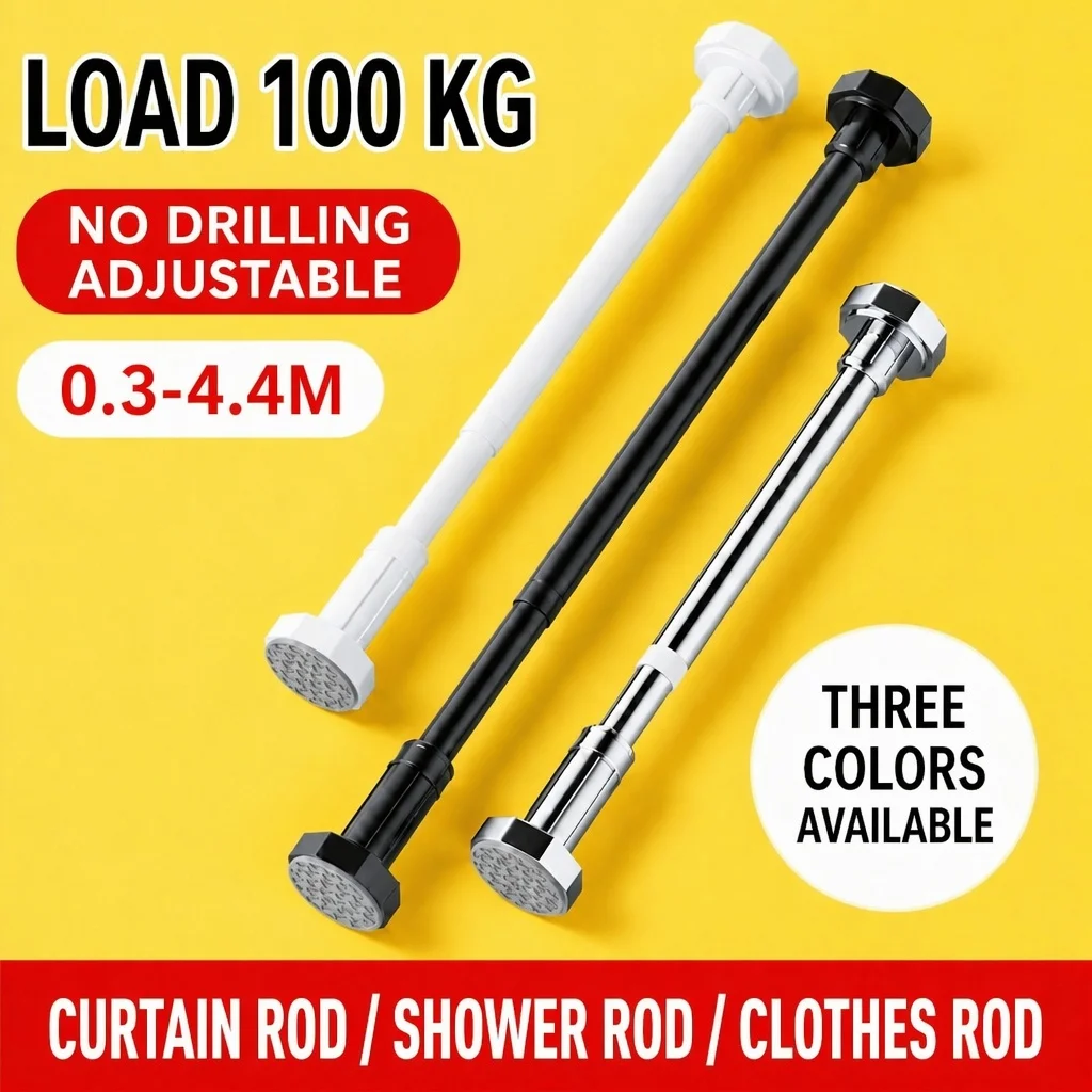 #6 Best Shower Rods to Buy In 2026