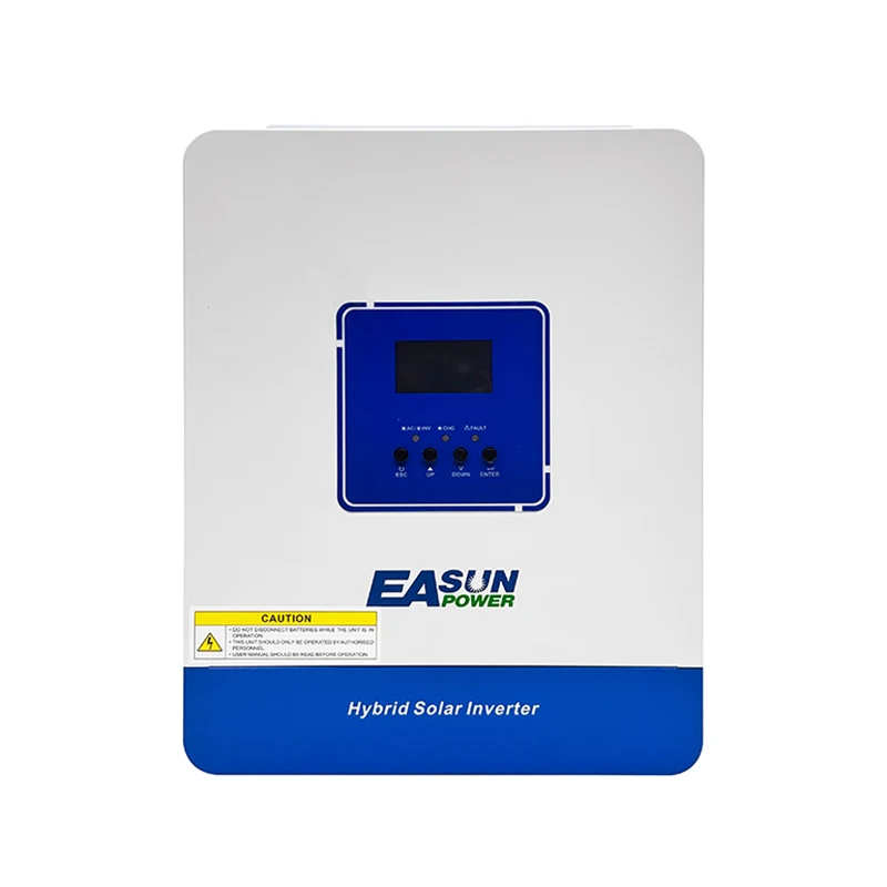 Easun Power WIFI Wall-Mounted 2KVA 1.6KW 12V Pure Sine Wave Single Phase Hybrid Solar Inverter