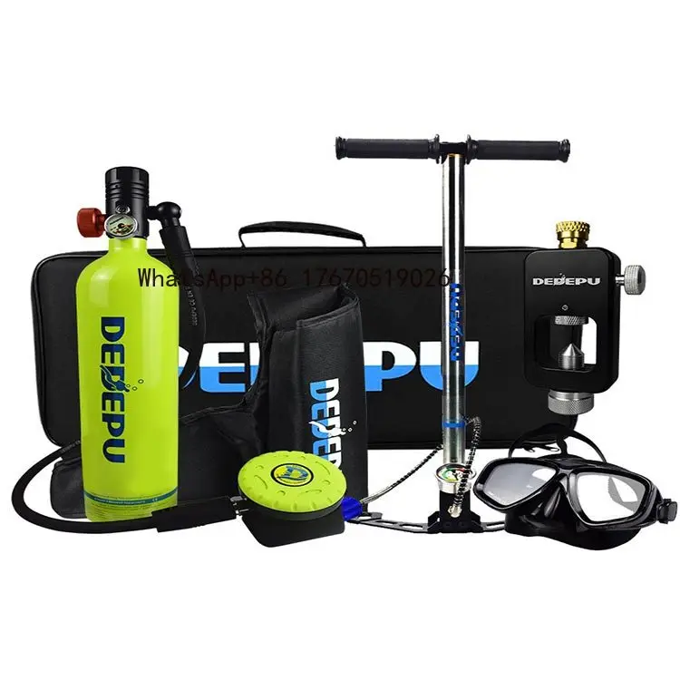 Bottle Spare Air Tank Diving Cylinder 1L /15-25 Minutes Freedom Breathing Underwater Cylinders for Sale