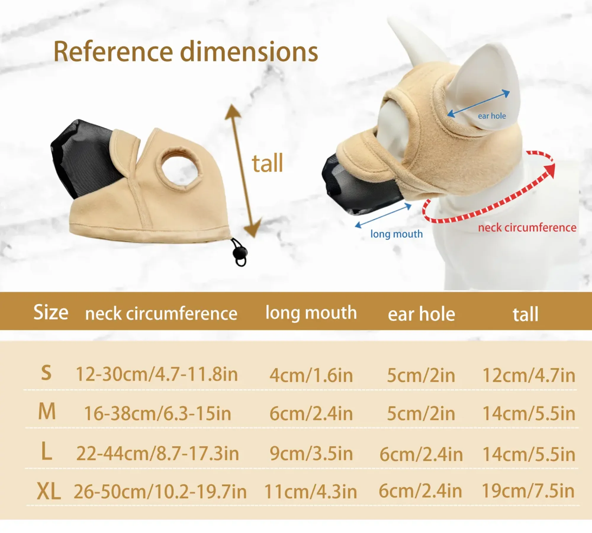 Dog Muzzle Comfortable Breathable Adjustable Outdoor Dog Walking Anti Bite Anti Random Eating Pet Head Cover Pet Supplies