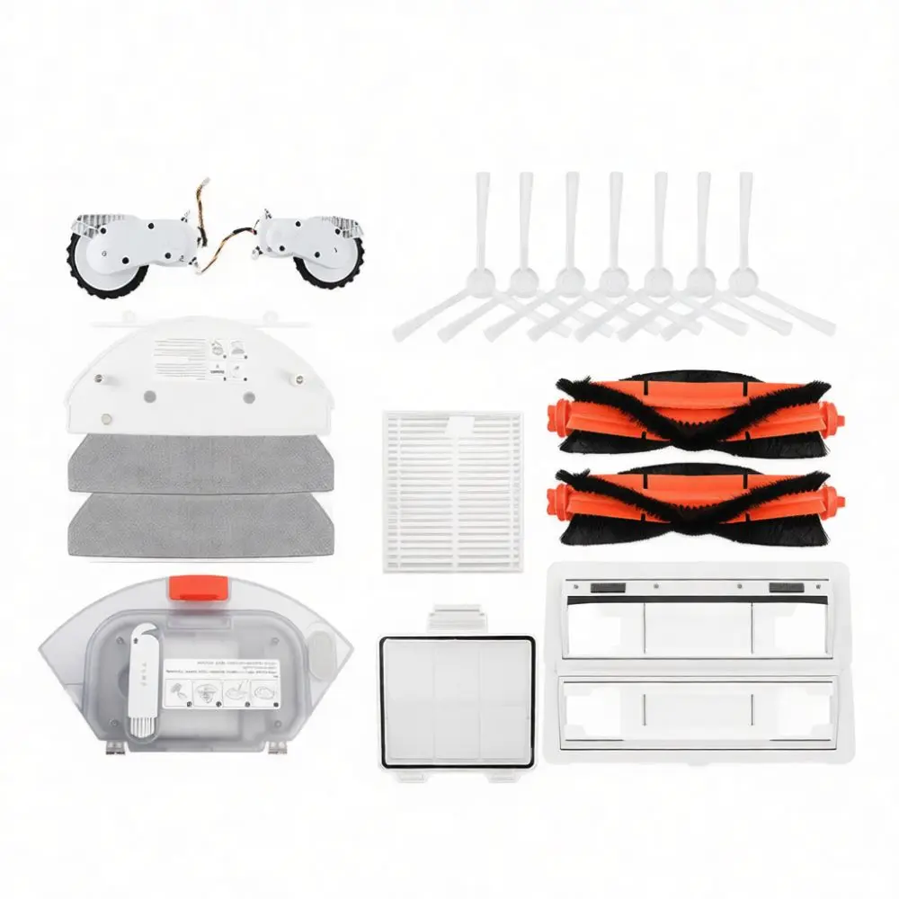 Spare Parts For Robot Vacuum 3C Enhanced E10 E12 C103 B112 S20 D106 Vacuum Cleaner Accessories Roller Brushes Filters Mop