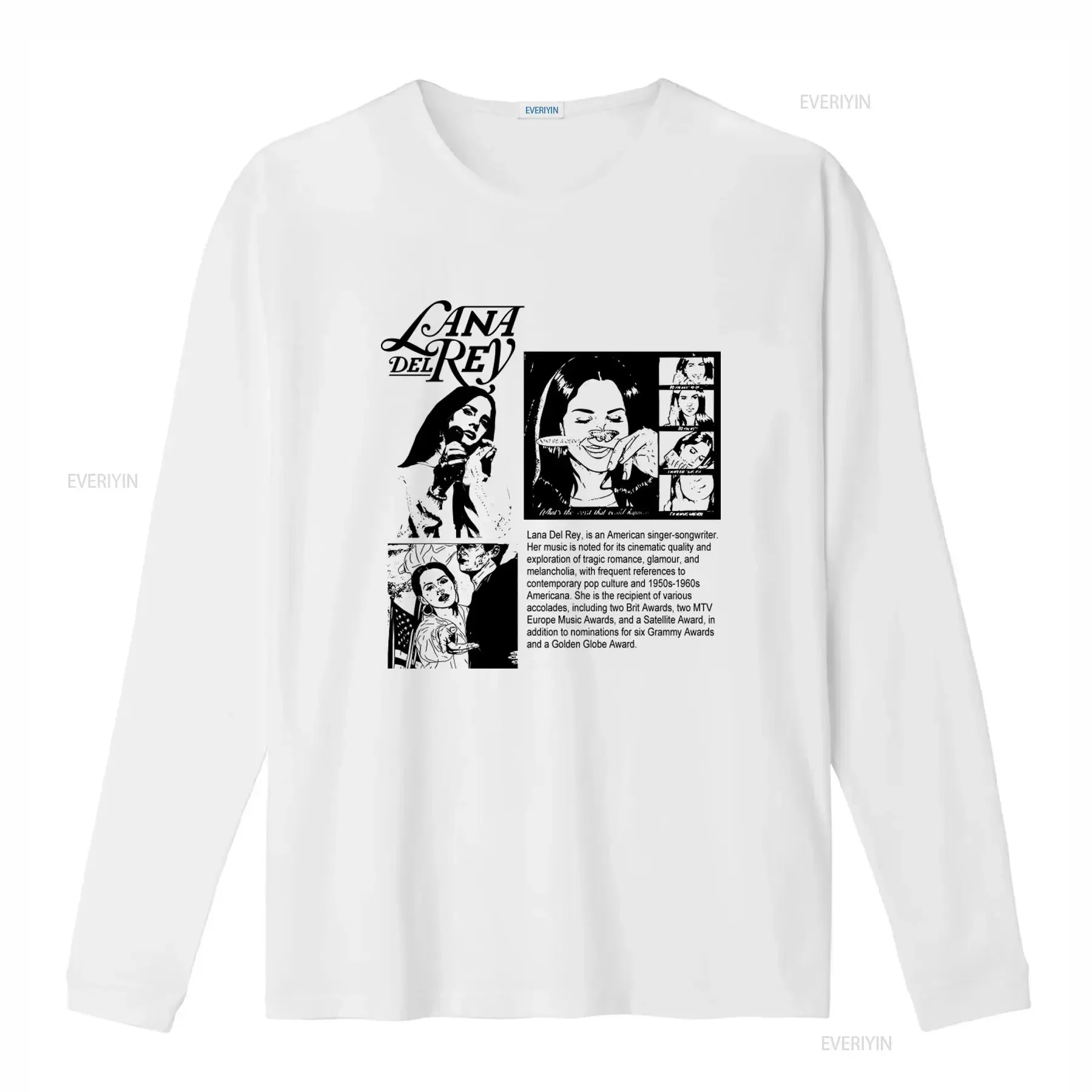 Lana Del Rey Vintage T Shirt American Singer Songwriter Design vintage Washed Slightly Soft designer clothes