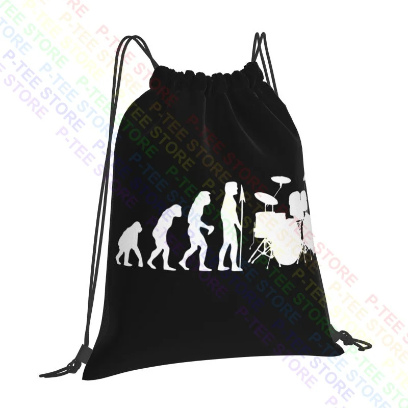 Evolution Of Drumming Drawstring Bags Gym Bag Gym Schoolbag Sports Bag School Sport Bag