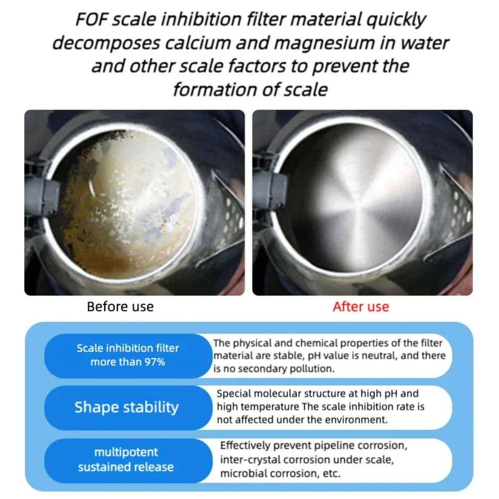 نظام غشاء التناضح العكسي العالمي Waternoble وفلتر رواسب المنزل كله PP القطن الأساسية ومرشح المانع بمقياس FOF