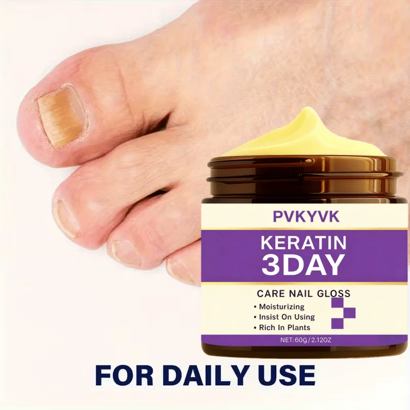 كريم العناية بالقدم 60 جرام - يعزز مظهر الأظافر المناسب للعناية بالأظافر الجافة والخشنة والهش وترطيب وتنعيمها