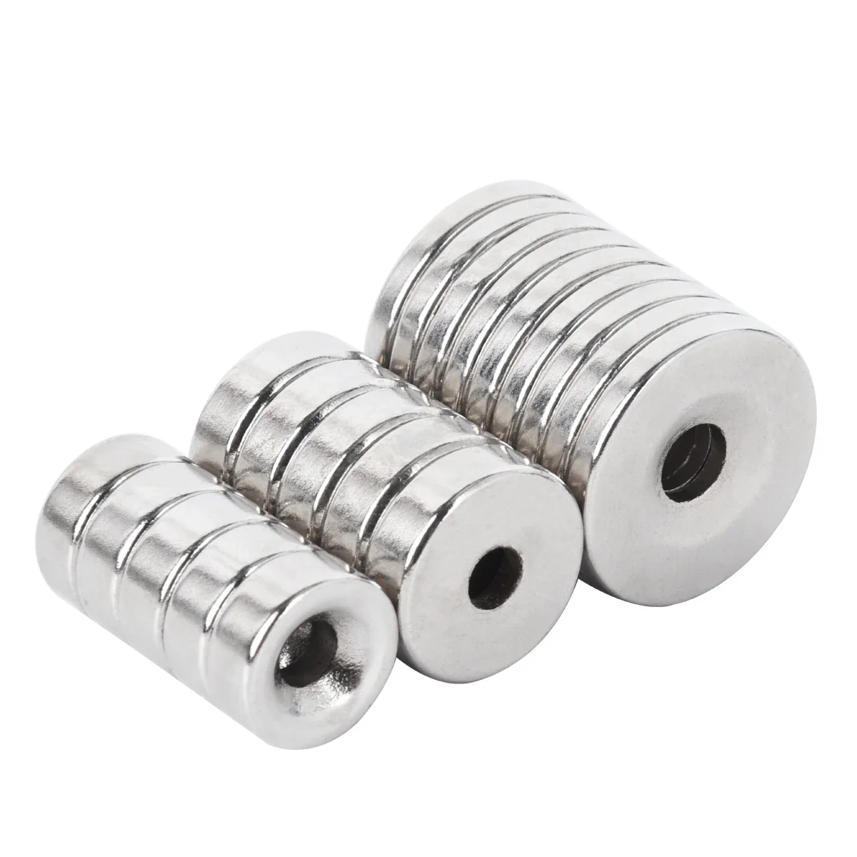 

Strong Round Neodymium Magnet iman with Countersunk Hole for Refrigerator DIY Projects Science Office Whiteboard Workshop