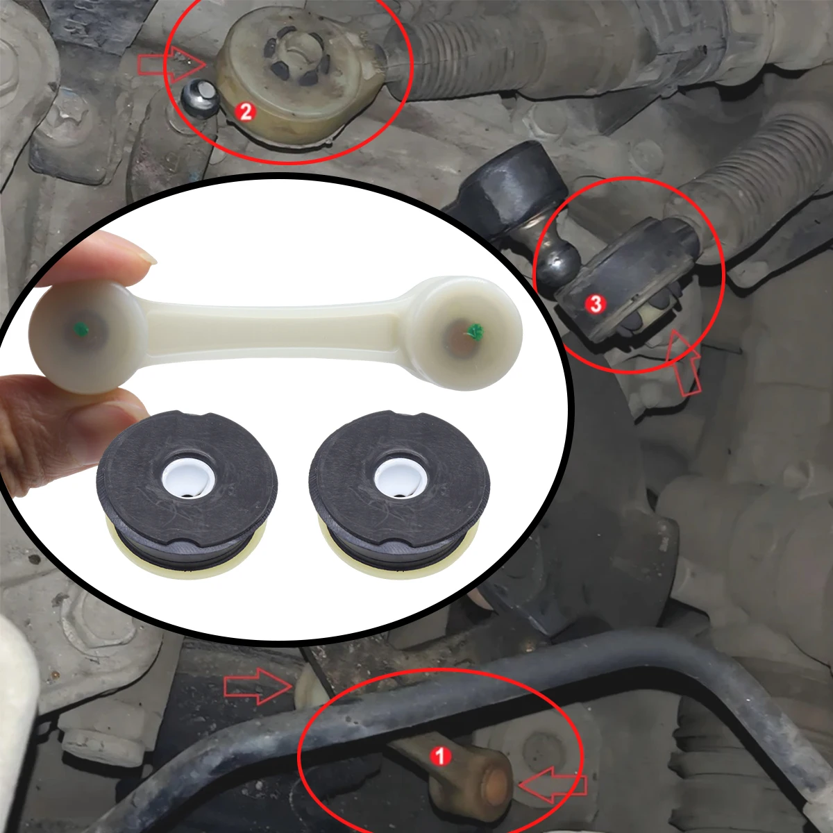 

Gear Shift Linkage Selector End Rod Connect Bushing For Sentra Sylphy KIcks Livna Tiida Pulsar NV200 Nissan Almera Sunny Versa