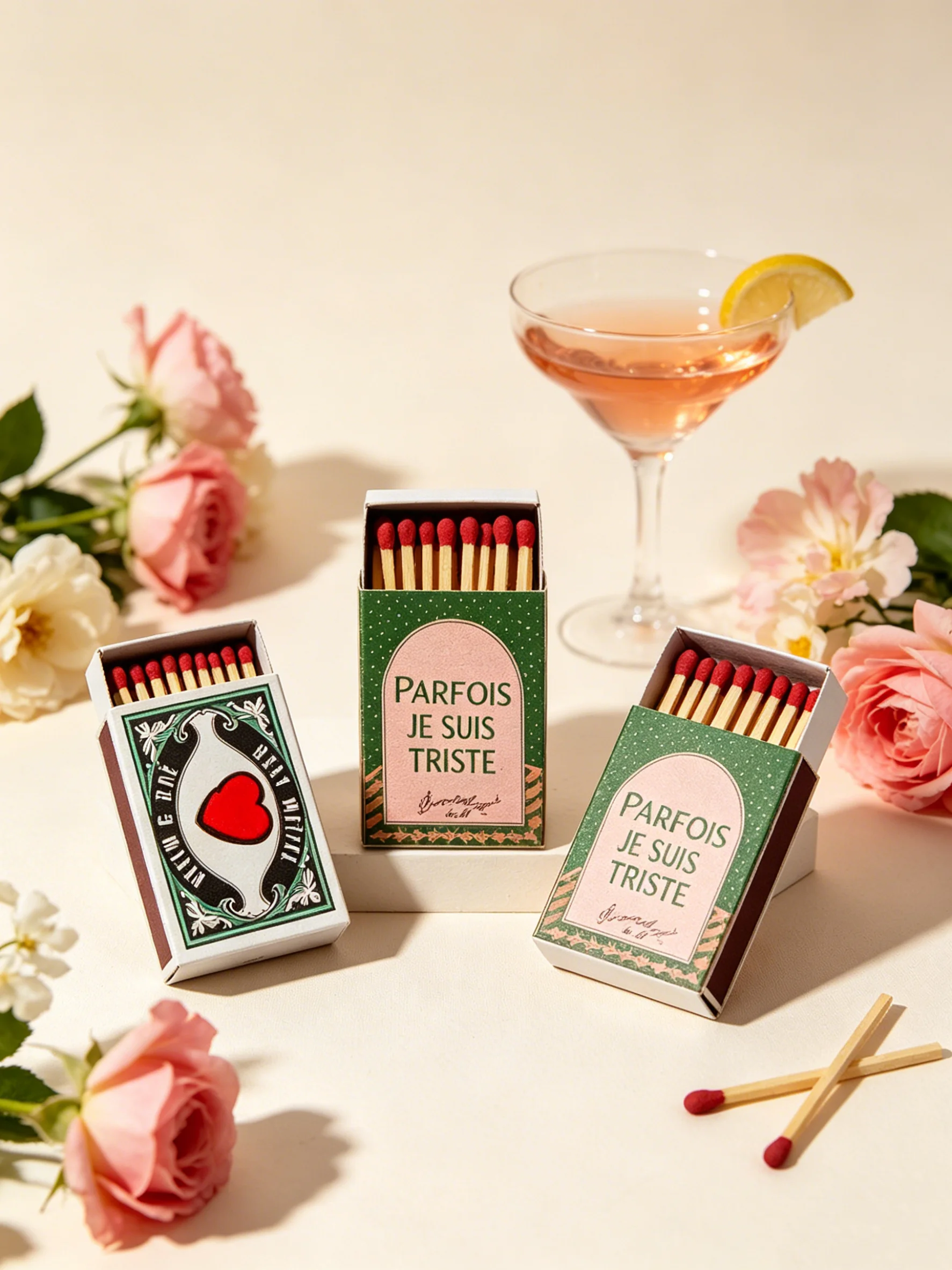 

Personalized Custom Matchbooks Set Custom Wedding Matchbooks Unique Keepsake Favors for Guests