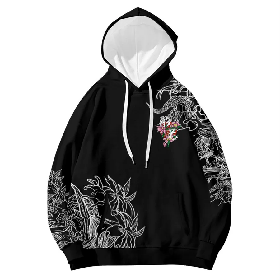 Invincible Demon 3D hoodie men/women streetwear coat long sleeve hoodies sweatshirt Japanese style tracksuit men clothing