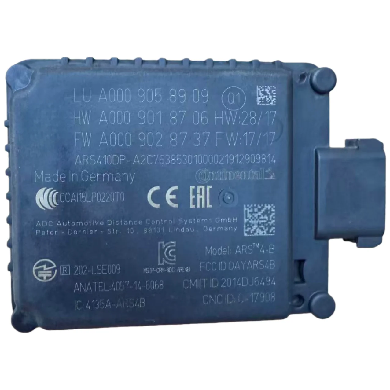 A0009058909 Cruise Control Distance Radar Sensor for Mercedes Benz