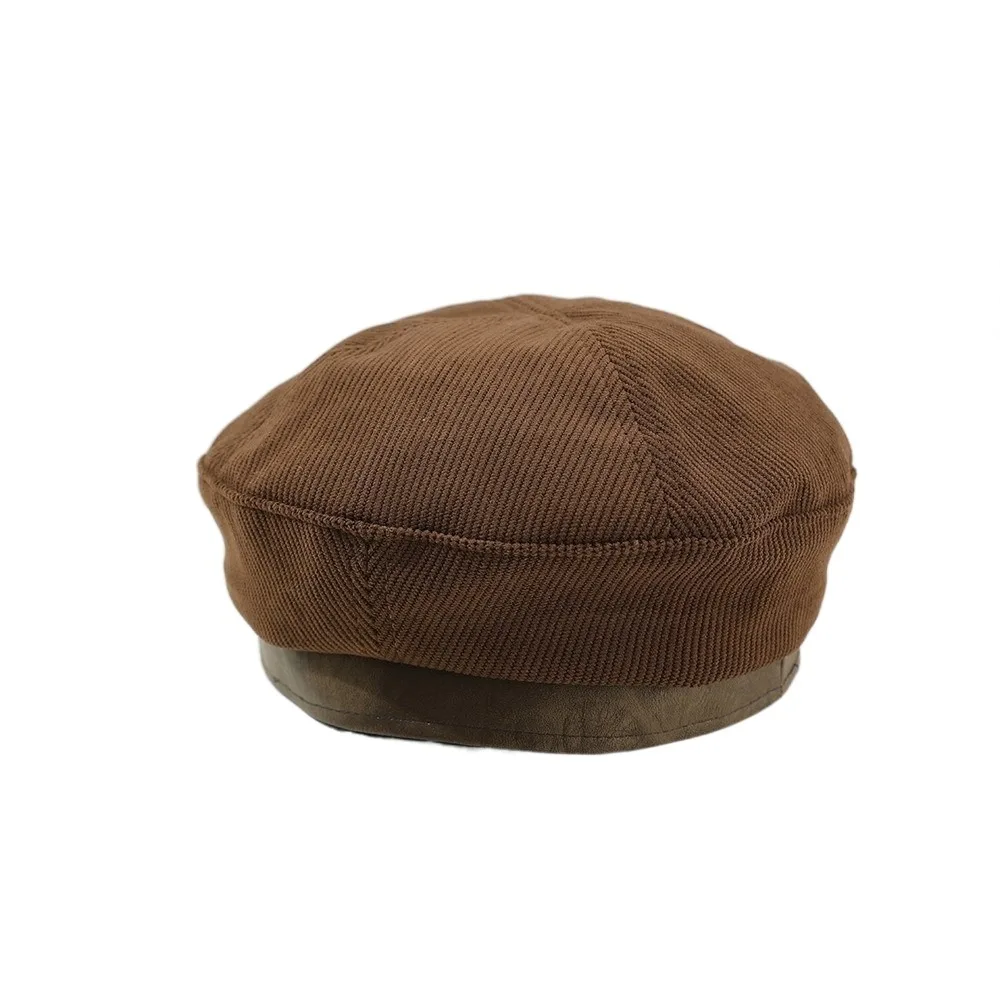 

Retro Korean Baby Beret Corduroy Sweet Beanies Cap Casual Spring Autumn Painter Hats Kids