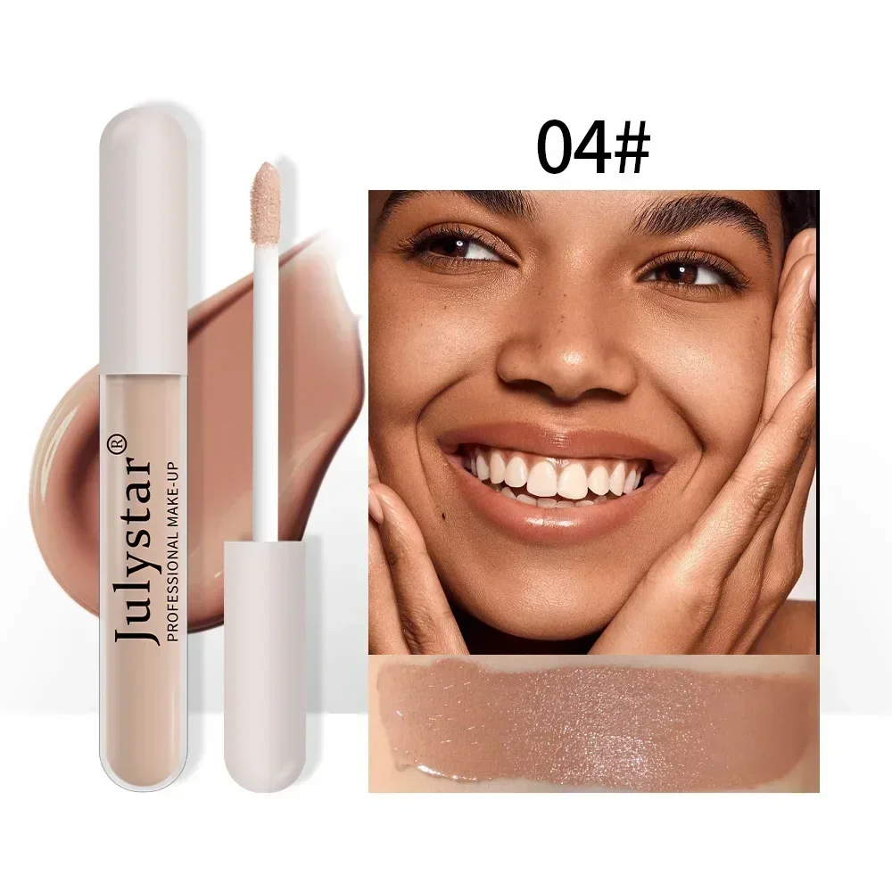 

Heallor 2ml Liquid Concealer High Covering Moisturizing Oil Control Foundation Invisible Pore Dark Circles Freckle Face Cosmetic