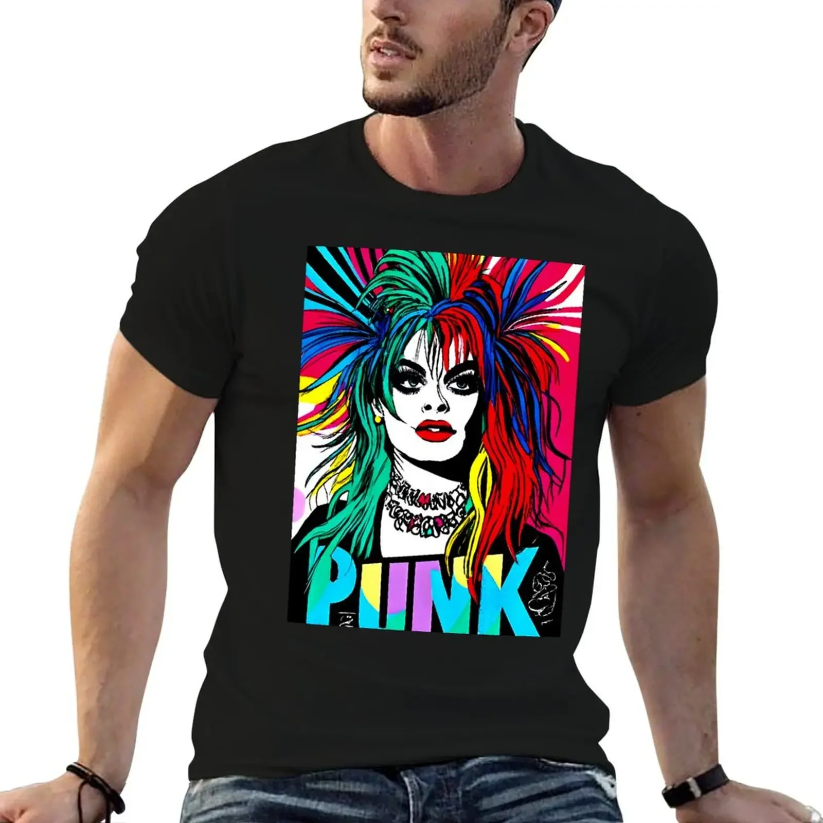 

Punk Nina - The Godmother of German Punk T-Shirt plus sizes vintage anime shirt anime clothes custom shirt mens t shirts