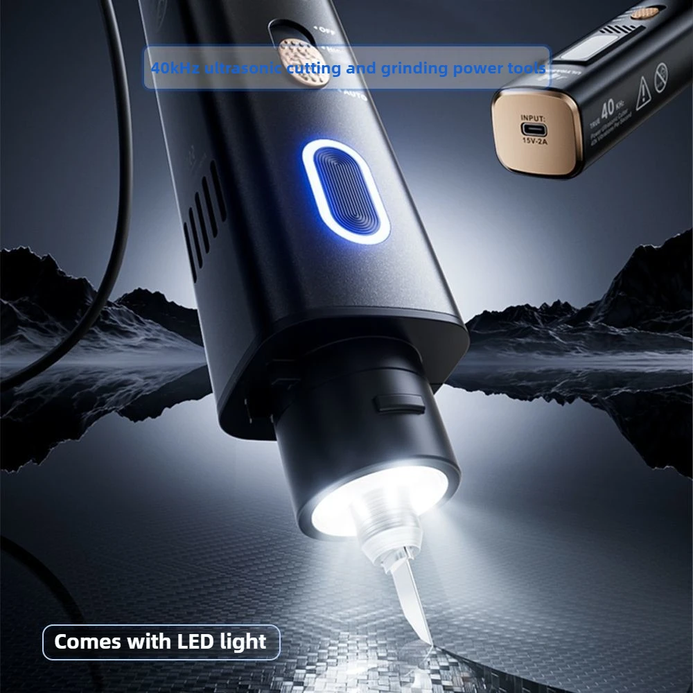 15V 電動切断ナイフ JM-Y10 コードレスミニドリル彫刻研削切断機 USB 充電器可変速電動工具