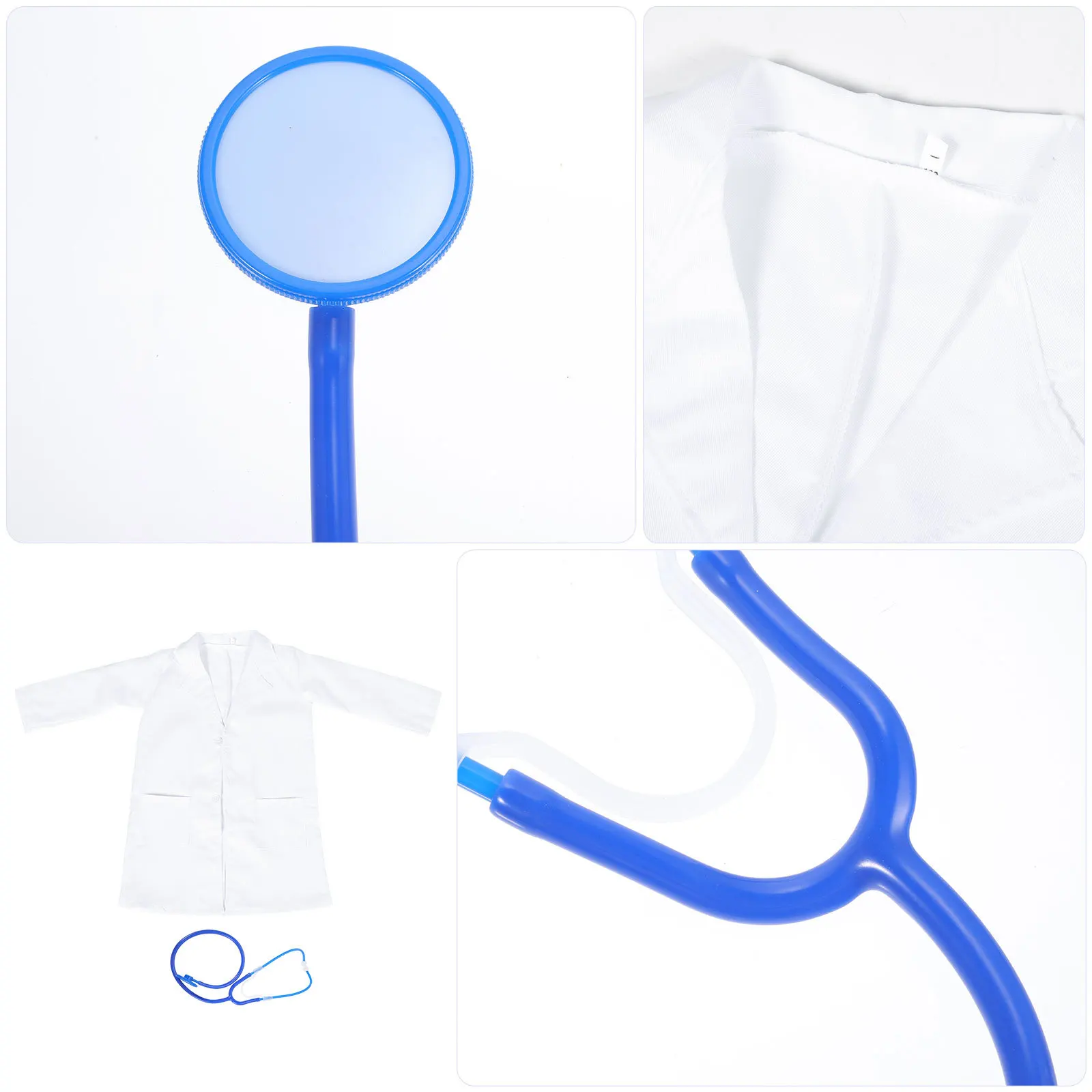 مجموعة واحدة من أزياء لعب الأدوار للأطفال، مادة ممتازة، معطف للأطفال قابل للغسل، هدية تنكرية لأداء مرحلة الحفلات