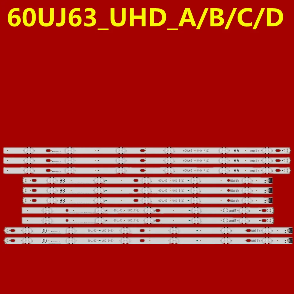 LED Backlight Strip 60UJ630V 60UJ634V 60UJ651V 60UJ670V LIG Innotek 17Y 60inch _A 60UJ63_UHD A B C D EAV63673006 NC600DGE AAFXC