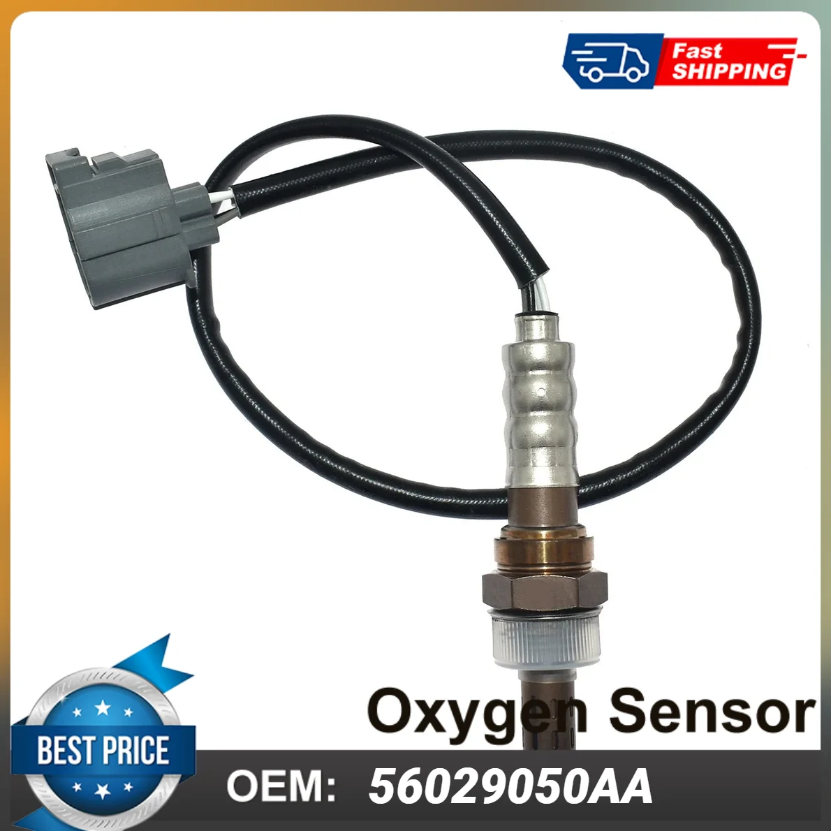 1PCS Lambda O2 Oxygen Sensor 234-4588 56029050AA 56028994AA O2 Sensor Compatible With Chrysler Dodge Jeep Mitsubishi Volkswagen