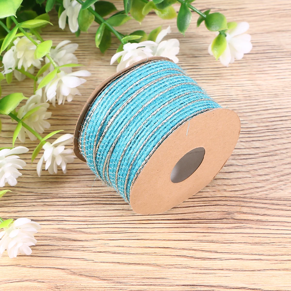 

Colored Braided Hemp Rope Jute Ribbon Webbing Twine Bow Tie Burlap
