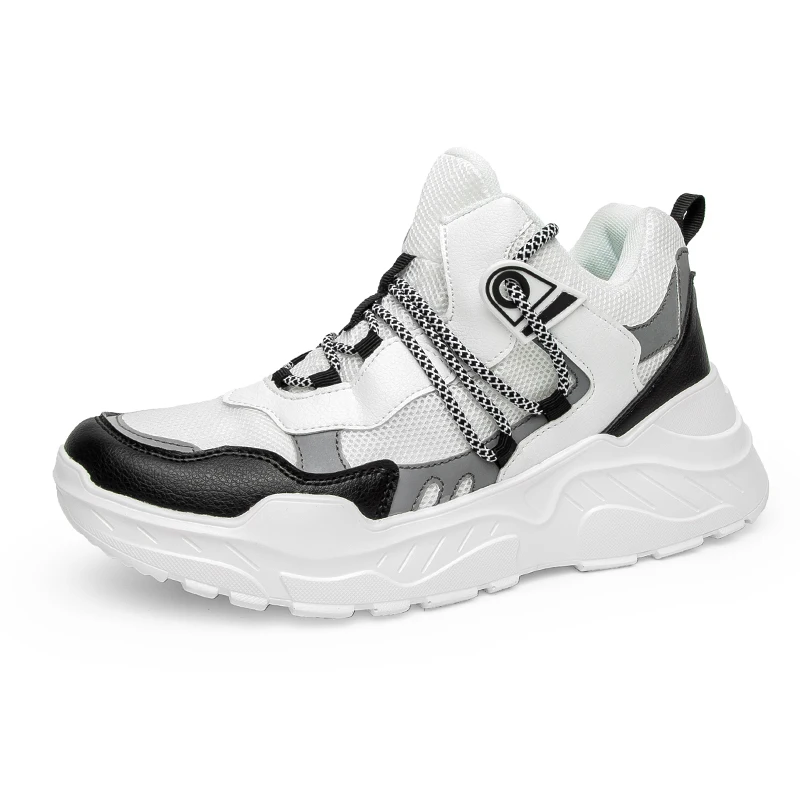 

Мужская повседневная спортивная обувь, увеличивающая рост кроссовки, модная и удобная, весенне-осенняя дышащая мужская обувь.