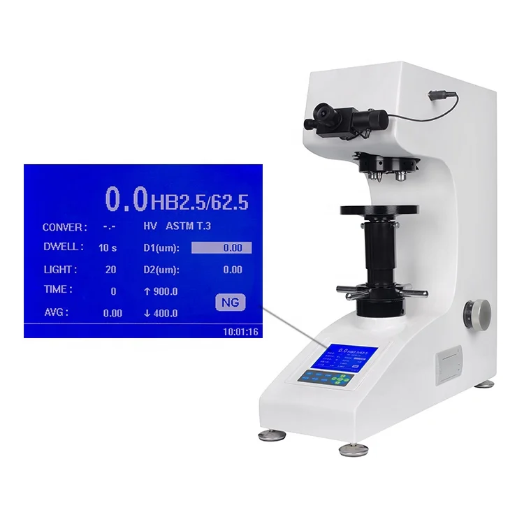 LHBS-62.5 Digital Brinell Hardness Tester Small Load  Microscope    to Vickers Conclusion